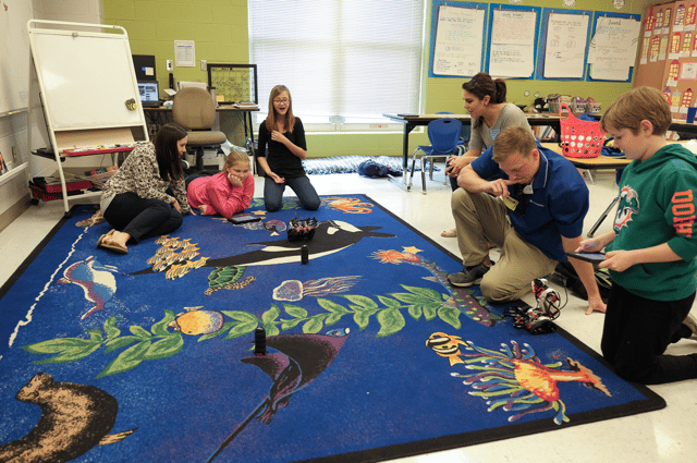 Spearman Elementary Robotics Class