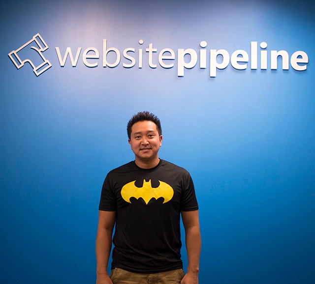 Hieu designer at website pipeline