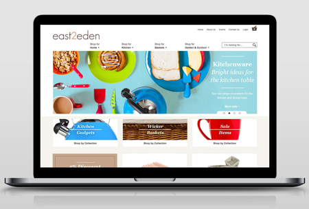 Well designed layout e-commerce